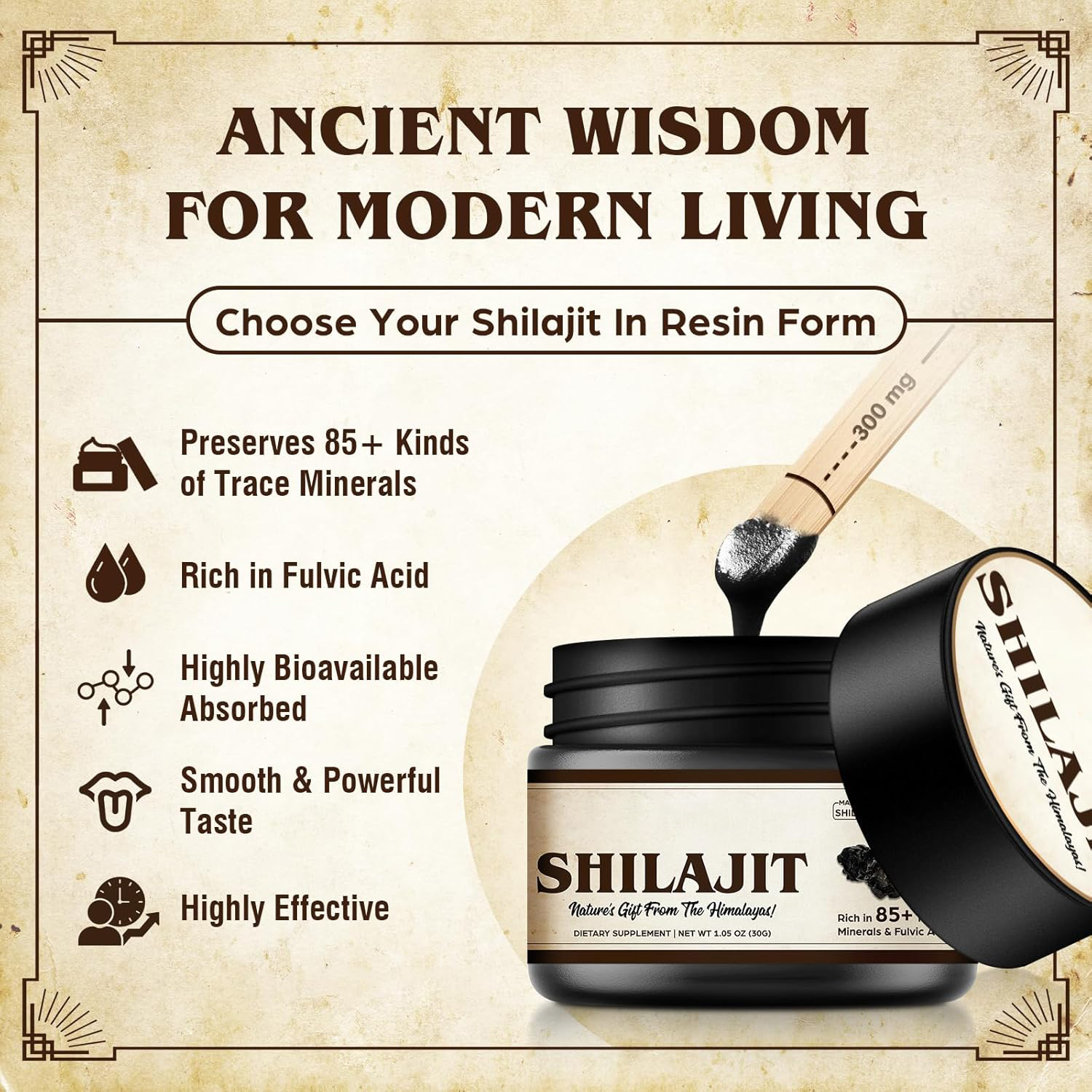 Shilajit Resin Pure - Shilajit Pure Himalayan Organic Shilajit Resin
