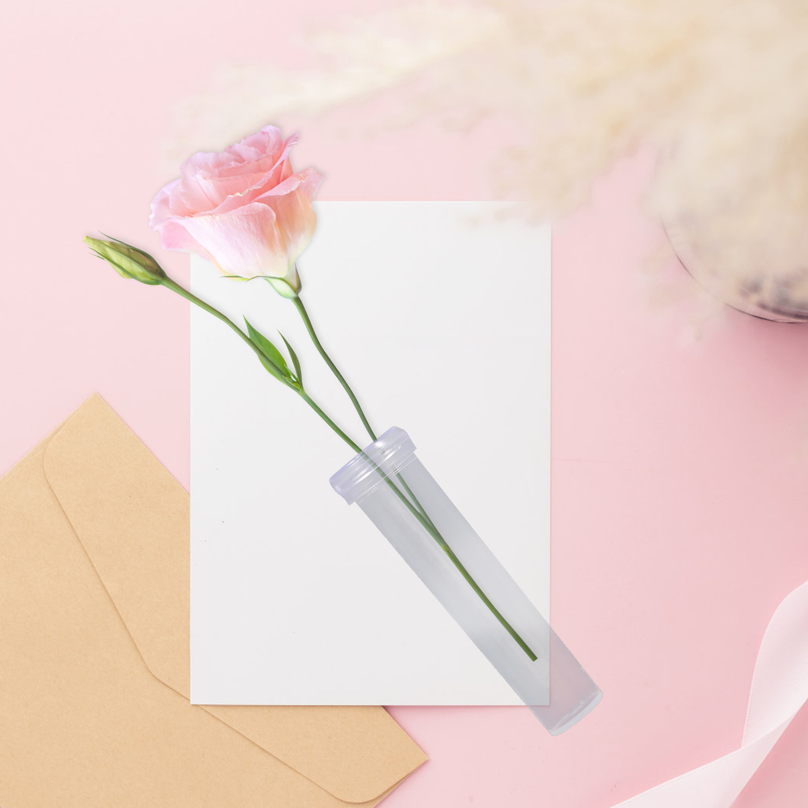 Nutrition & Fitness Hub Photos - 50Pcs Plastic Flower Water Tube Nutrition