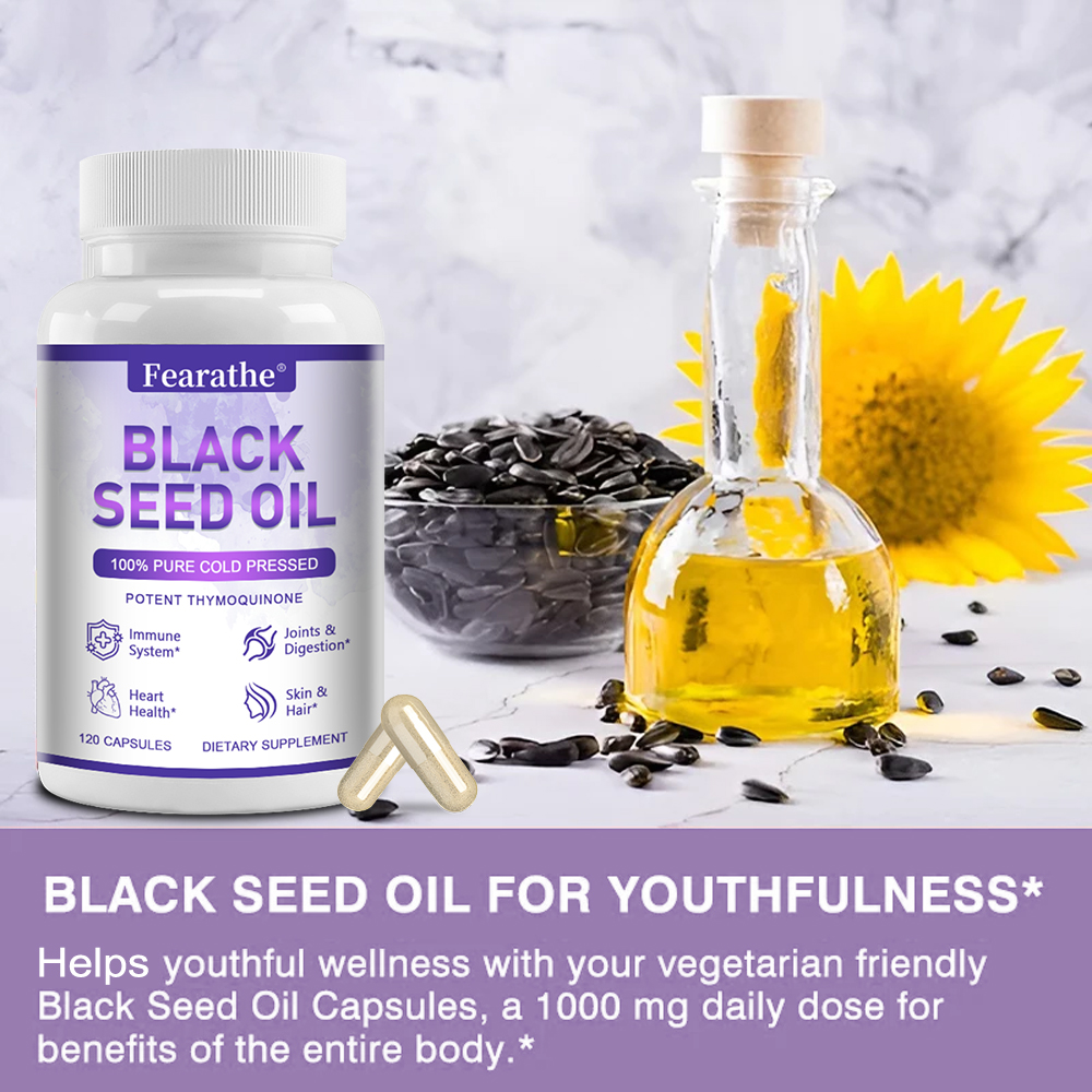 Black Seed Oil Capsule - Black Seed Oil Capsules - Immune,