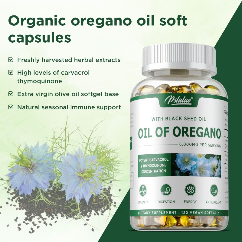 Oregano Oil Capsules - Balance - Black Seed Oil Capsule recensie en prijs
