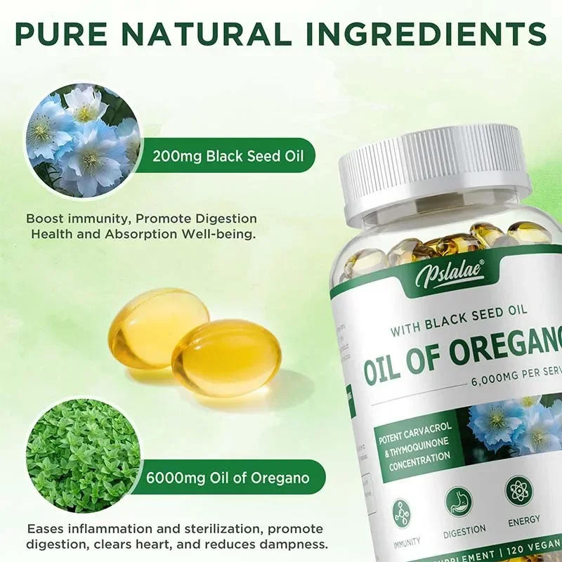 Oregano Oil Capsules - Balance - Black Seed Oil Capsule recensie en prijs