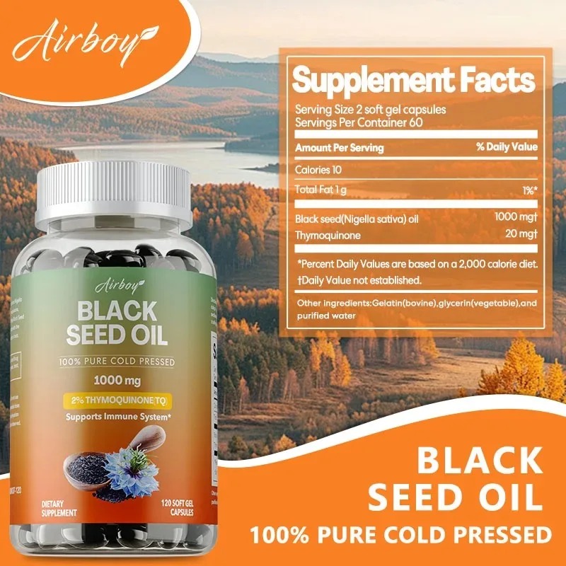 Black Seed Oil Capsules Suppor - Black Seed Oil Capsule recensie en prijs