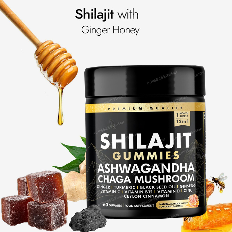 60 Shilajit Gummies with Mushr - Shilajit Resin Pure recensie en prijs