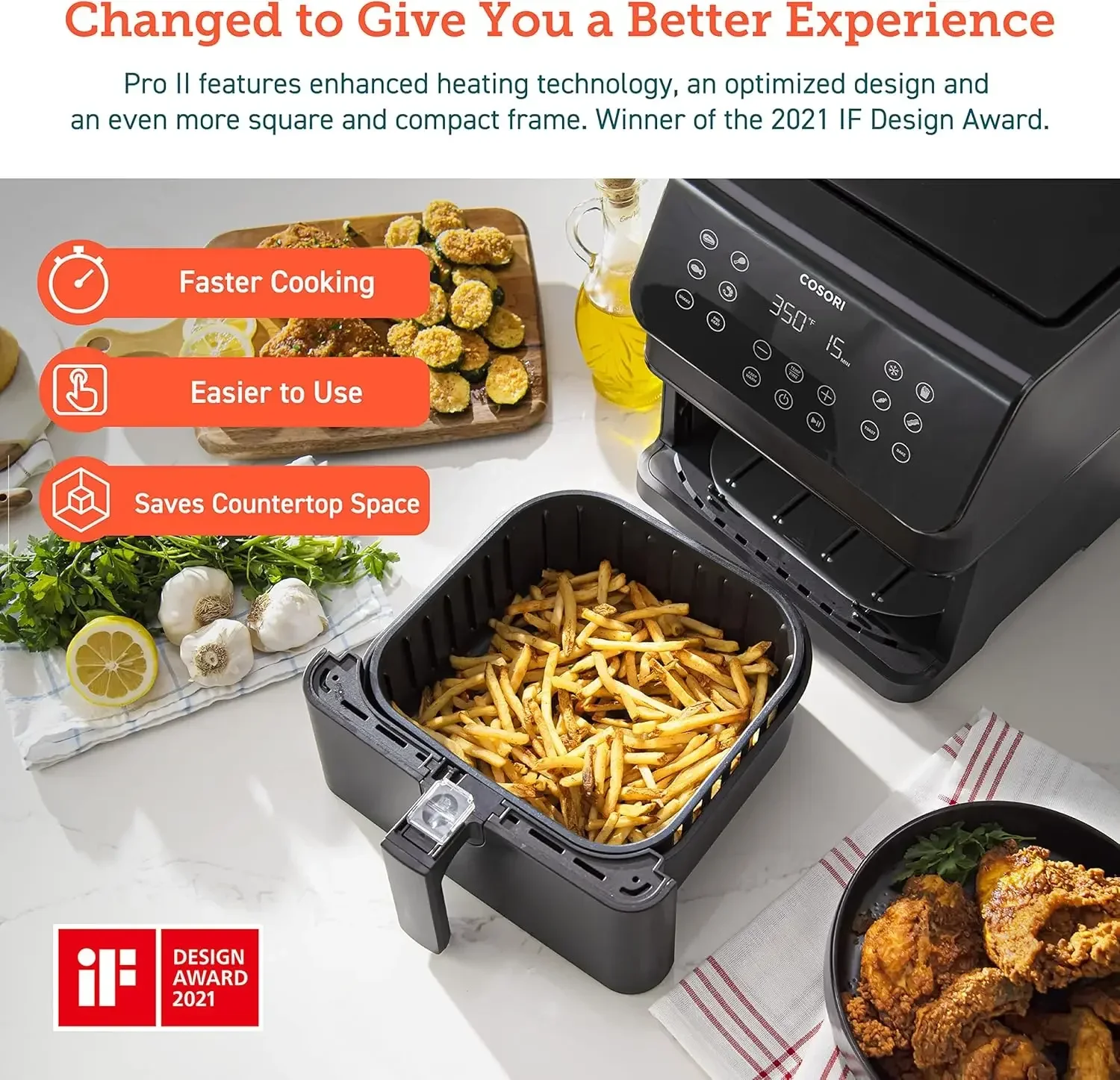 12-in-1 Air Fryer 5.8QT, Toast - Nutrition & Fitness Hub Photos recensie en prijs