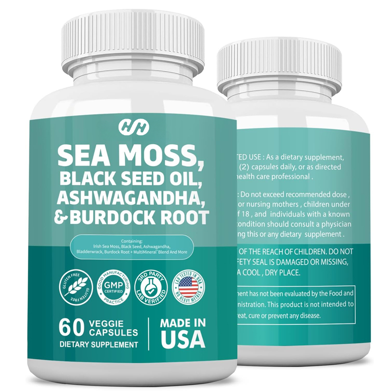 60 Capsules 7000mg Seaweed 400 - Black Seed Oil Capsule recensie en prijs