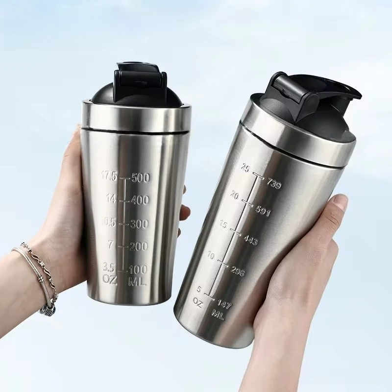 1pcs Stainless Steel Protein P - Protein Shaker Bottle recensie en prijs