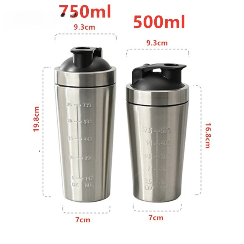 1pcs Stainless Steel Protein P - Protein Shaker Bottle recensie en prijs