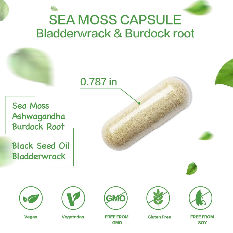 9-in-1 Seaweed Black Seed Oil, - Black Seed Oil Capsule recensie en prijs