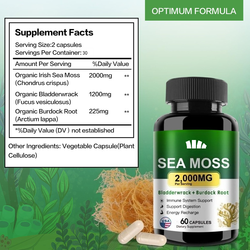 9-in-1 Seaweed Black Seed Oil, - Black Seed Oil Capsule recensie en prijs