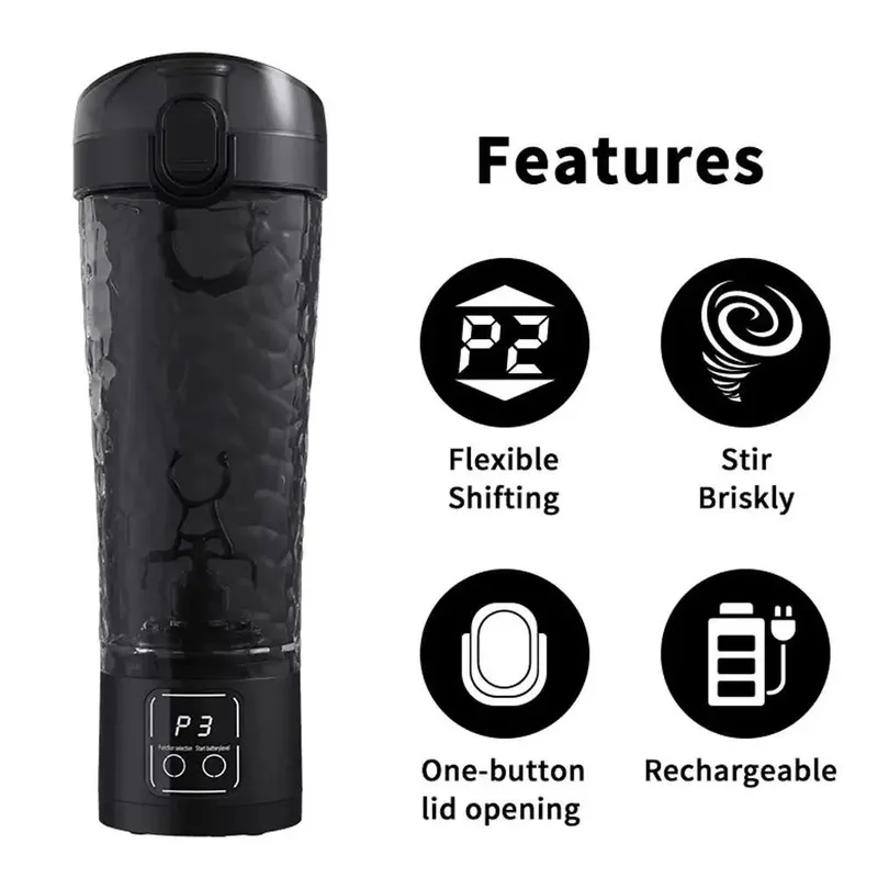 New In Auto Mixing Cup 3 speed - Protein Shaker Bottle recensie en prijs