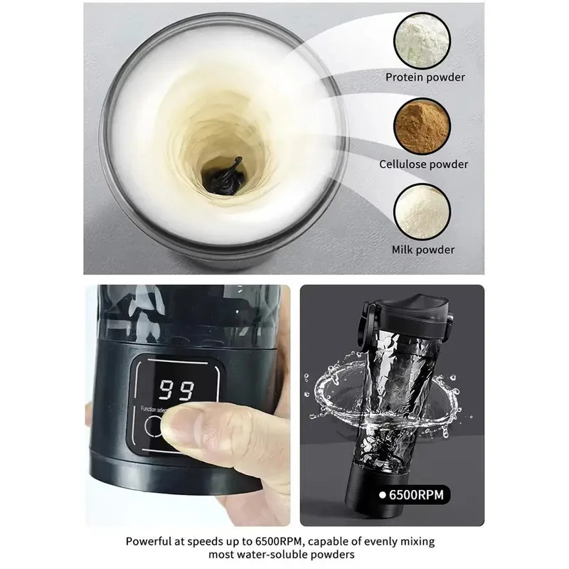 New In Auto Mixing Cup 3 speed - Protein Shaker Bottle recensie en prijs