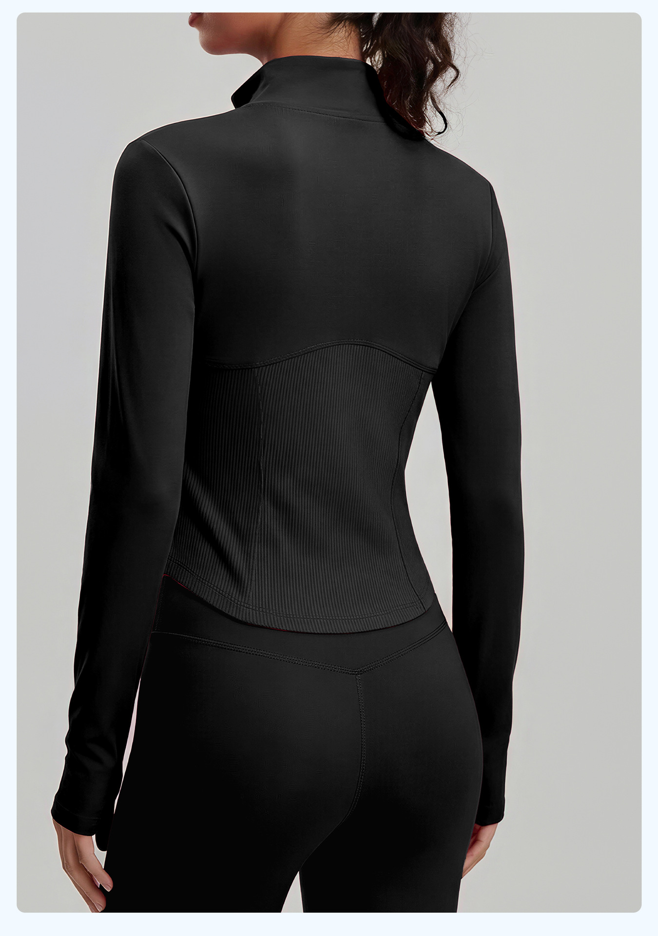 Women's Long Sleeve Zip Jacket - Fitness & Nutrition Lab recensie en prijs