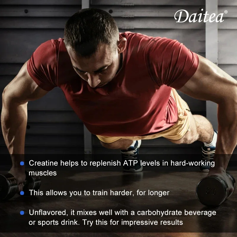Daitea Creatine 3000 mg Monohy - Nutrition & Fitness Hub Photos recensie en prijs