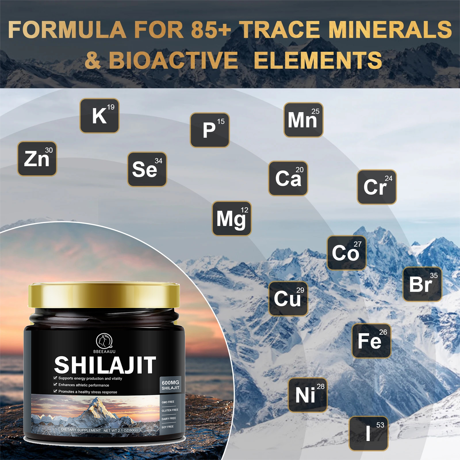 BBEEAAUU 60g 100% Himalaya Pur - Shilajit Resin Pure recensie en prijs
