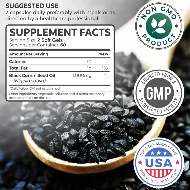 Black Seed Oil Capsules - Supp - Black Seed Oil Capsule recensie en prijs