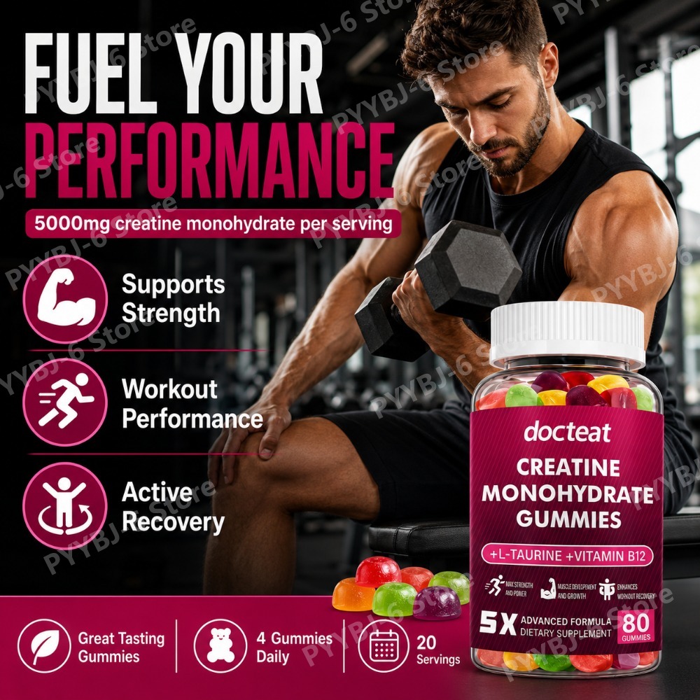 Creatine Monohydrate Gummies 8 - Nutrition & Fitness Hub Photos recensie en prijs
