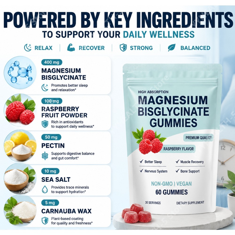 High Absorption Magnesium Bisg - Nutrition & Fitness Hub Photos recensie en prijs
