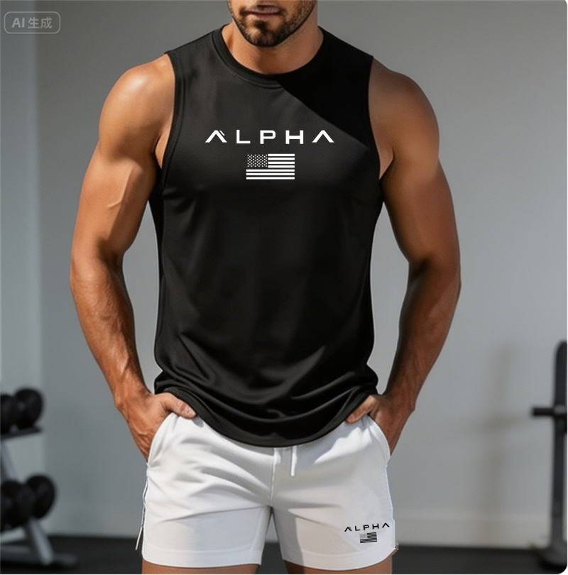 2026 Alpha Men's Printed Round - Fitness & Nutrition Lab recensie en prijs