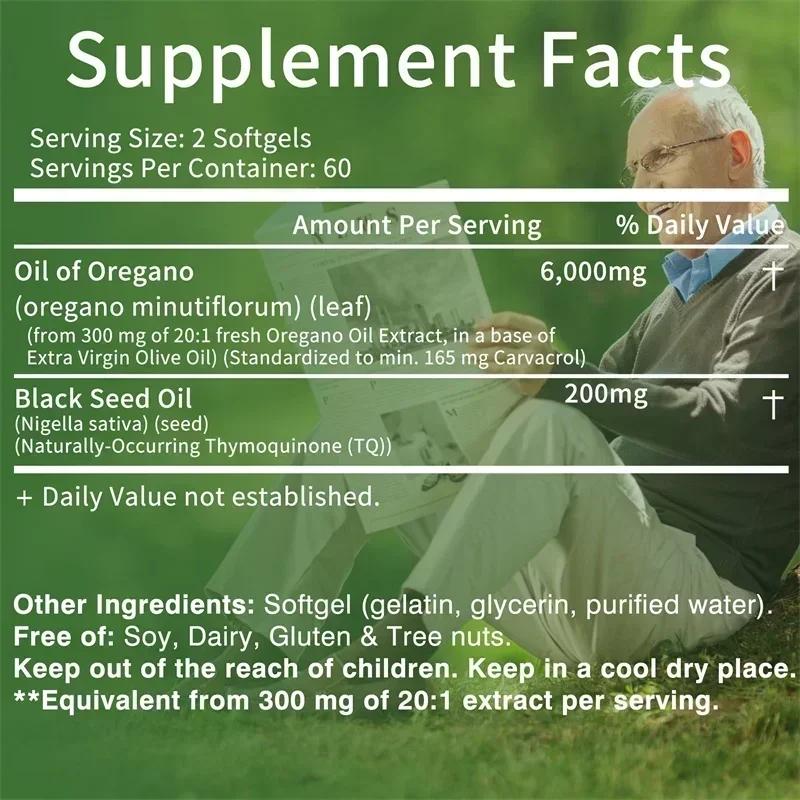 Oil of Oregano Capsules - Impr - Black Seed Oil Capsule recensie en prijs