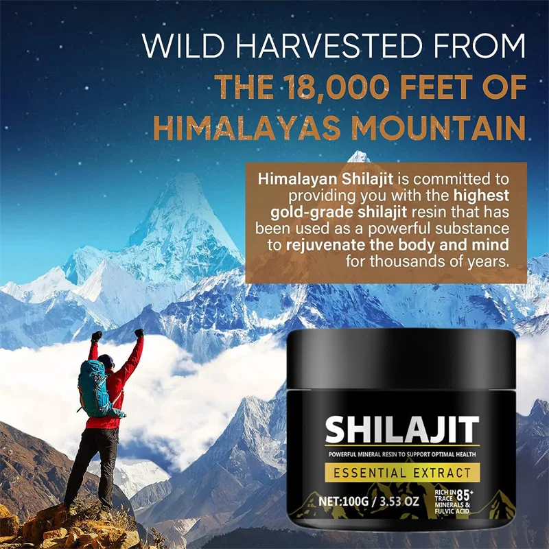1000mg Pure Shilajit Resin Min - Shilajit Resin Pure recensie en prijs