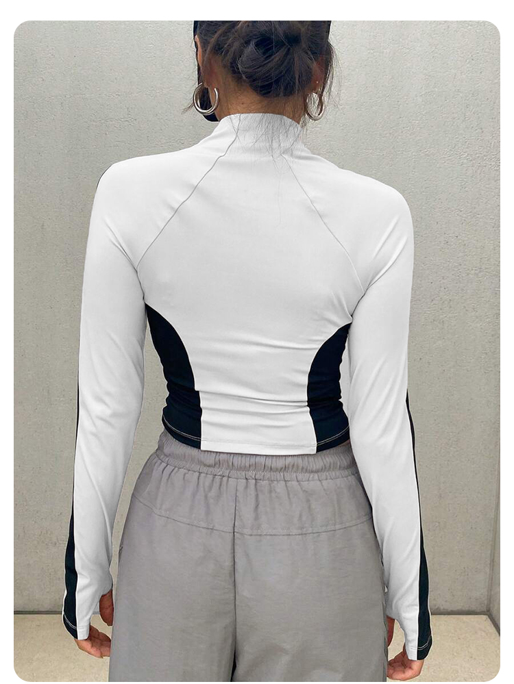 Yoga Clothes Stand Up Collar J - Fitness & Nutrition Lab recensie en prijs