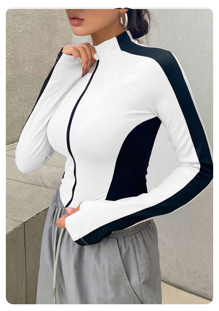 Yoga Clothes Stand Up Collar J - Fitness & Nutrition Lab recensie en prijs