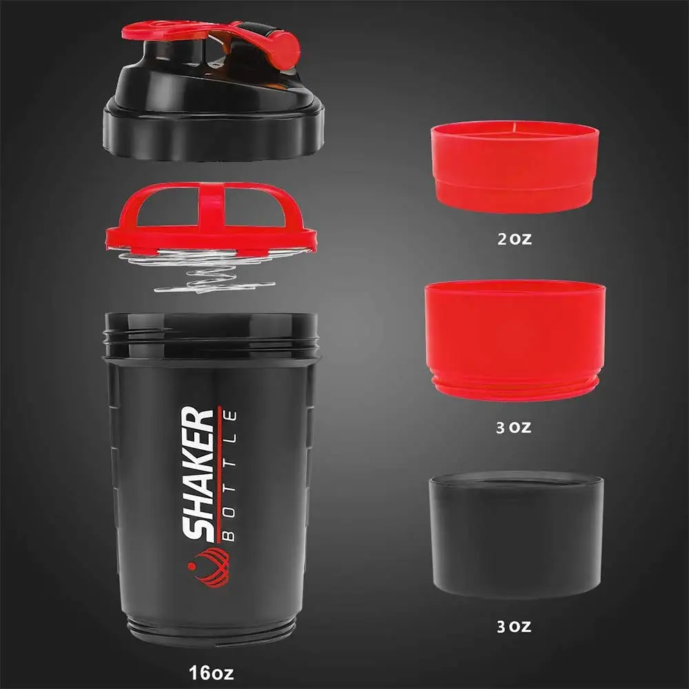 500ml Layered Protein Bottle P - Protein Shaker Bottle recensie en prijs