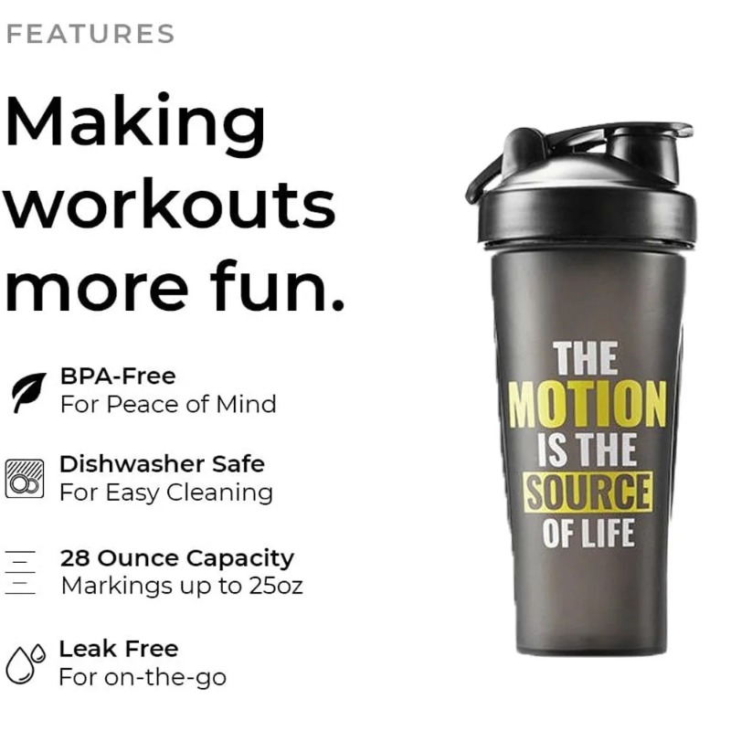 Shake Cup for Meal Replacement - Protein Shaker Bottle recensie en prijs