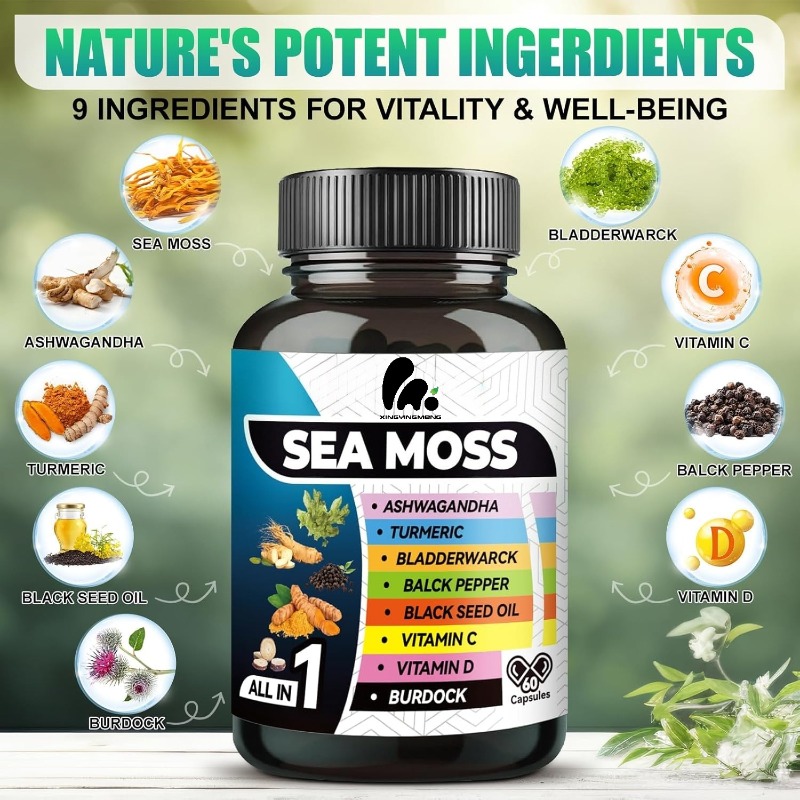 9-in-1 Seaweed Black Seed Oil, - Black Seed Oil Capsule recensie en prijs