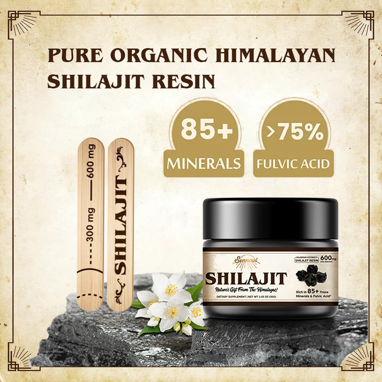 Shilajit Pure Himalayan Organi - Shilajit Resin Pure recensie en prijs