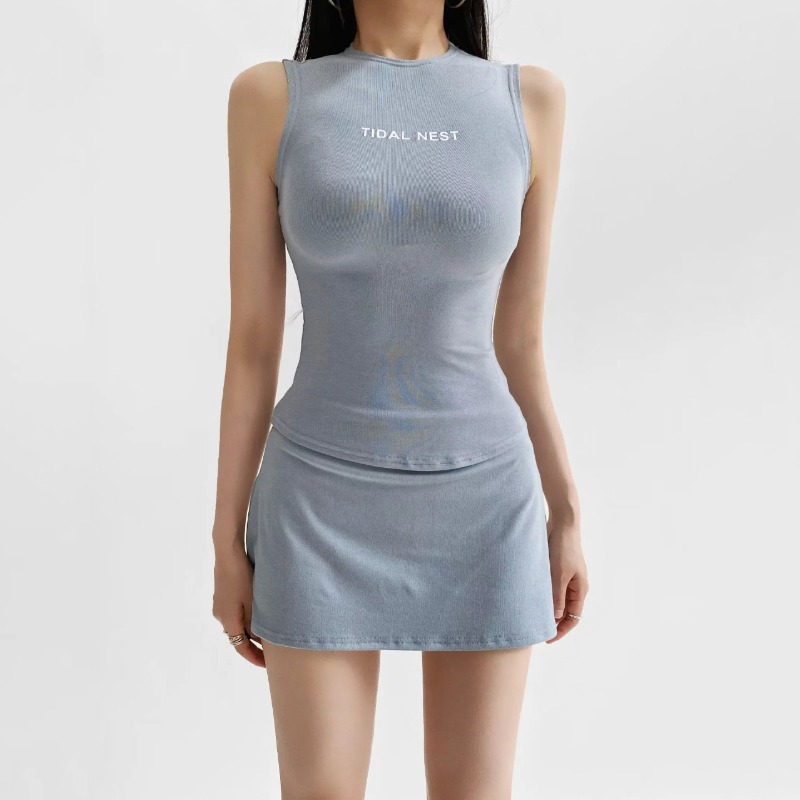 New Letter Printed Round Neck  - Fitness & Nutrition Lab recensie en prijs