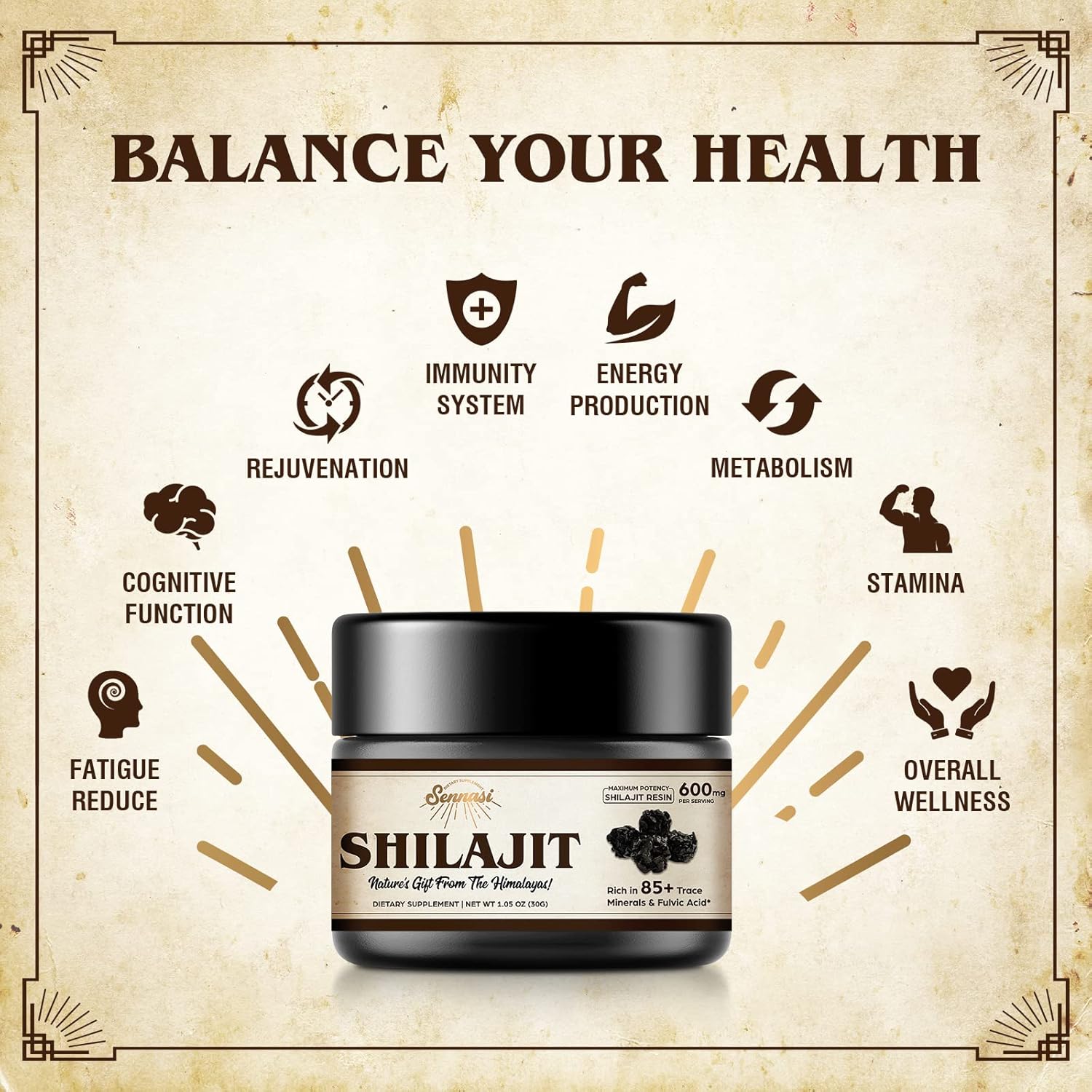 100% Pure Natural Himalayan Or - Shilajit Resin Pure recensie en prijs