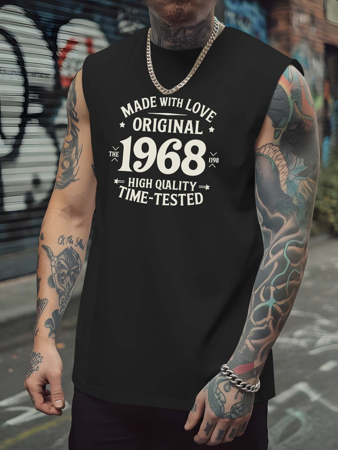 Men's loose sports vest, summe - Fitness & Nutrition Lab recensie en prijs