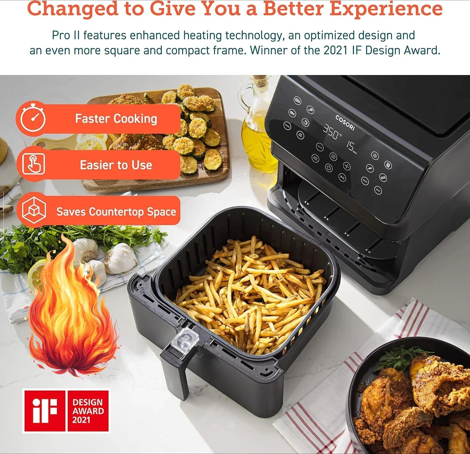 12-in-1 Air Fryer 5.8QT, Toast - Nutrition & Fitness Hub Photos recensie en prijs