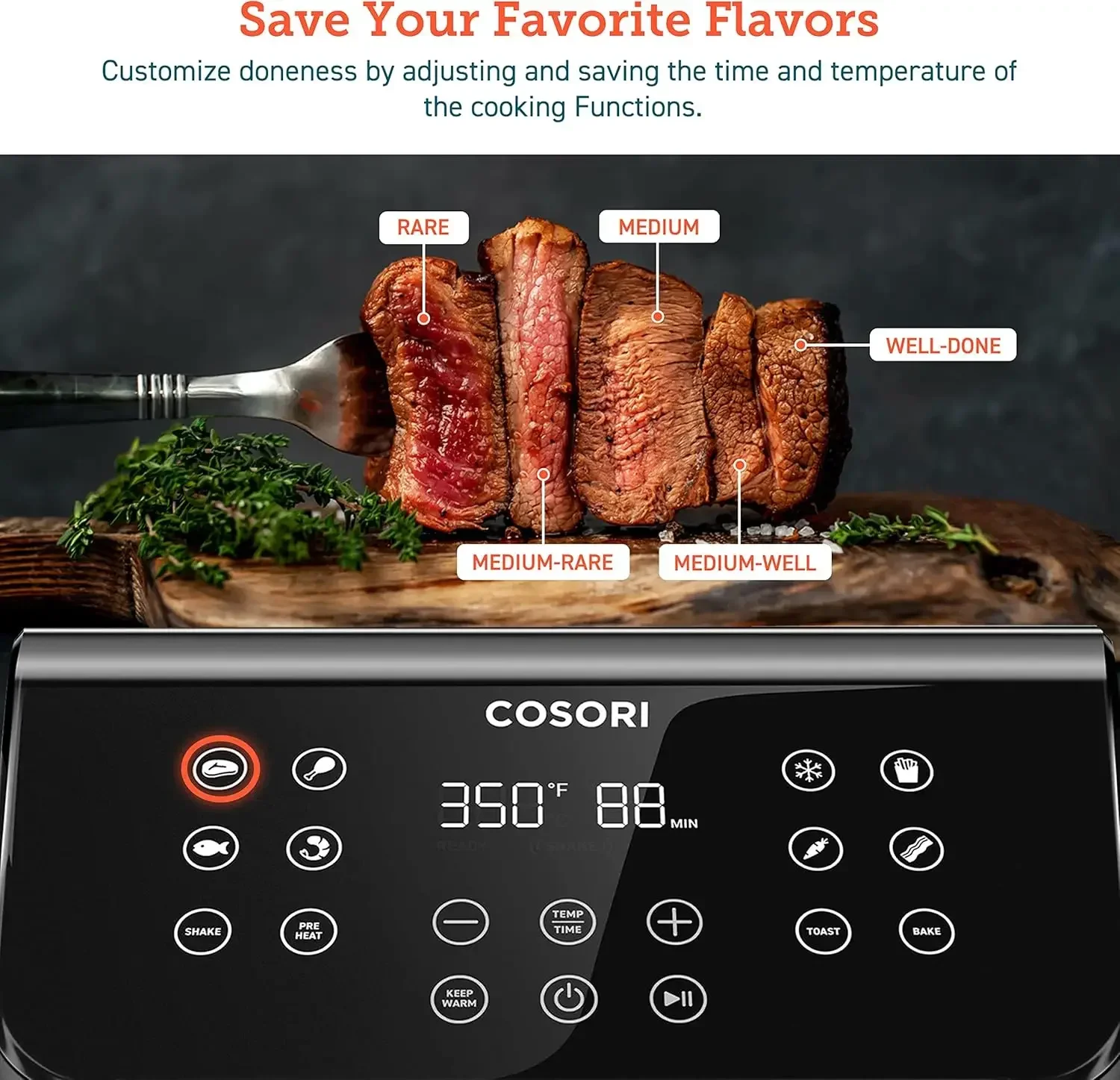12-in-1 Air Fryer 5.8QT, Toast - Nutrition & Fitness Hub Photos recensie en prijs
