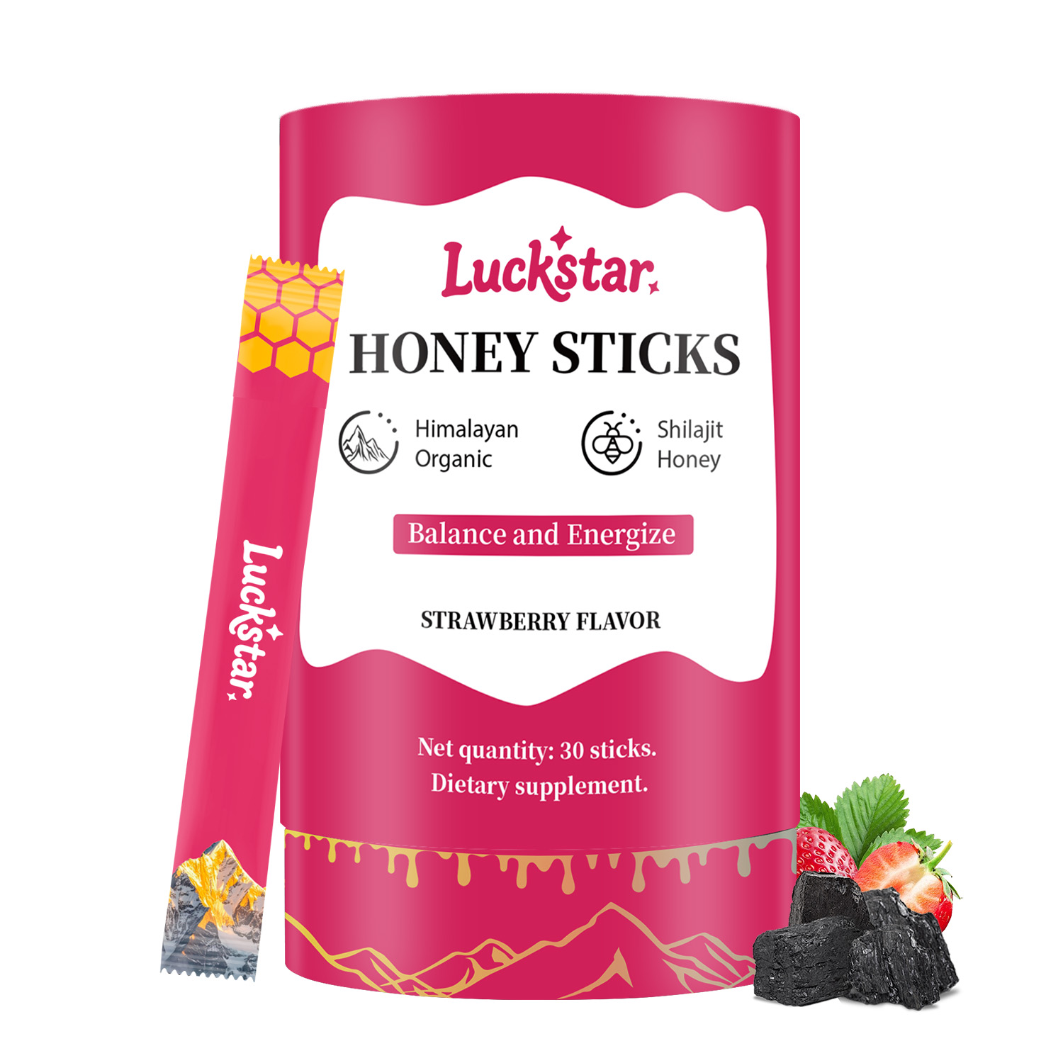 Luckstar Shilajit Sticks Honey - Shilajit Resin Pure recensie en prijs