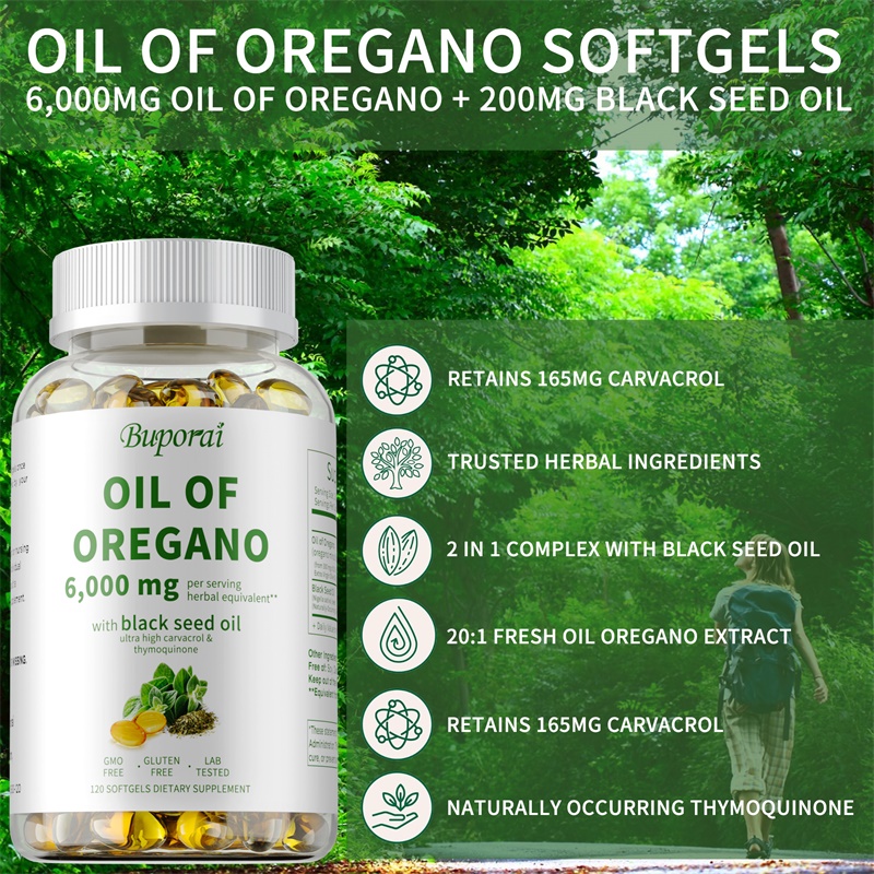 Oil of Oregano - Contains Blac - Black Seed Oil Capsule recensie en prijs