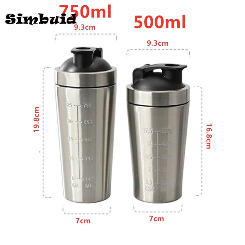 Stainless Steel Protein Powder - Protein Shaker Bottle recensie en prijs