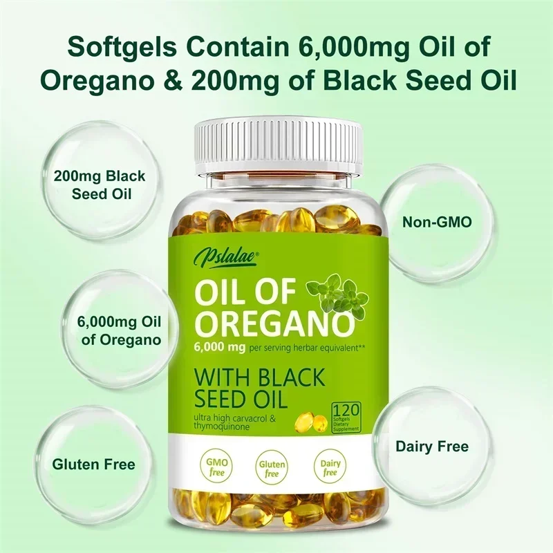 Oregano Oil - Natural Antioxid - Black Seed Oil Capsule recensie en prijs