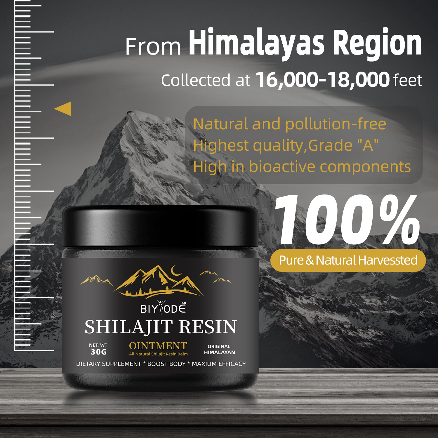 600MG Pure Premium Himalayan S - Shilajit Resin Pure recensie en prijs