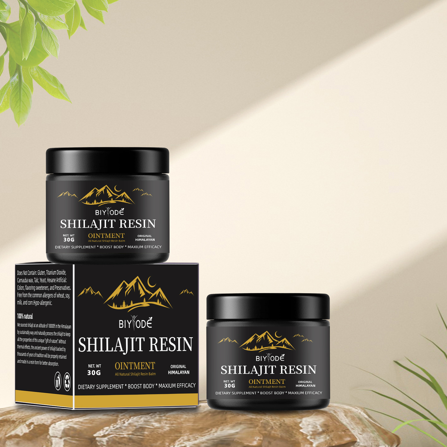 600MG Pure Premium Himalayan S - Shilajit Resin Pure recensie en prijs