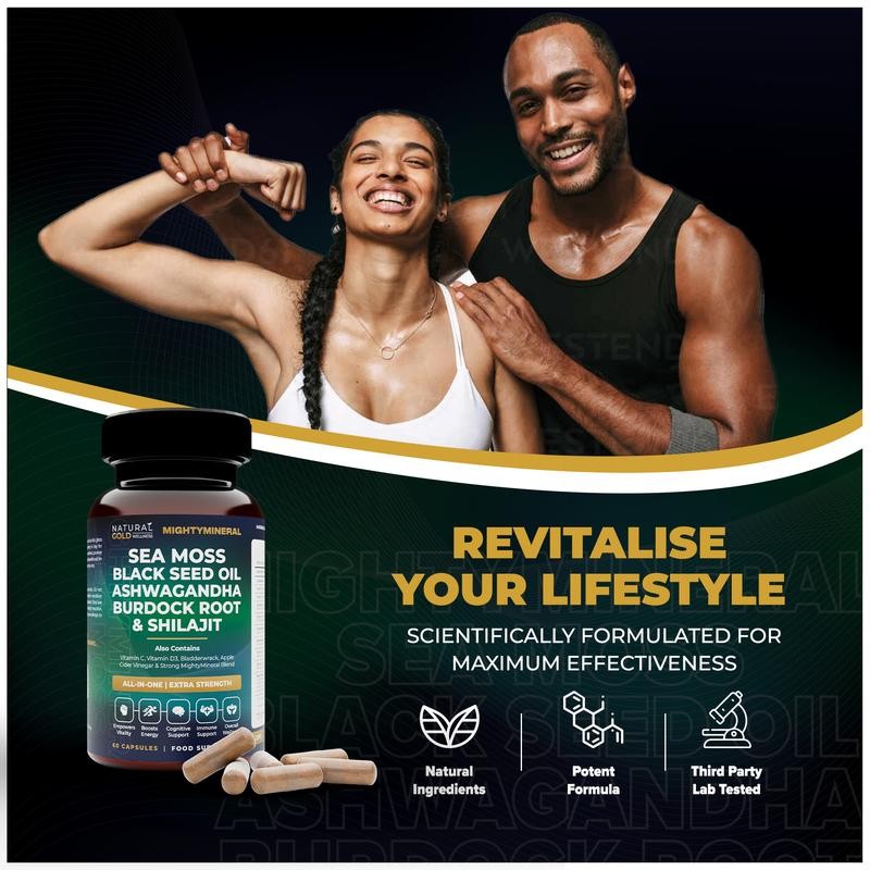 Black Seed Oil, Shilajit, Sea  - Black Seed Oil Capsule recensie en prijs